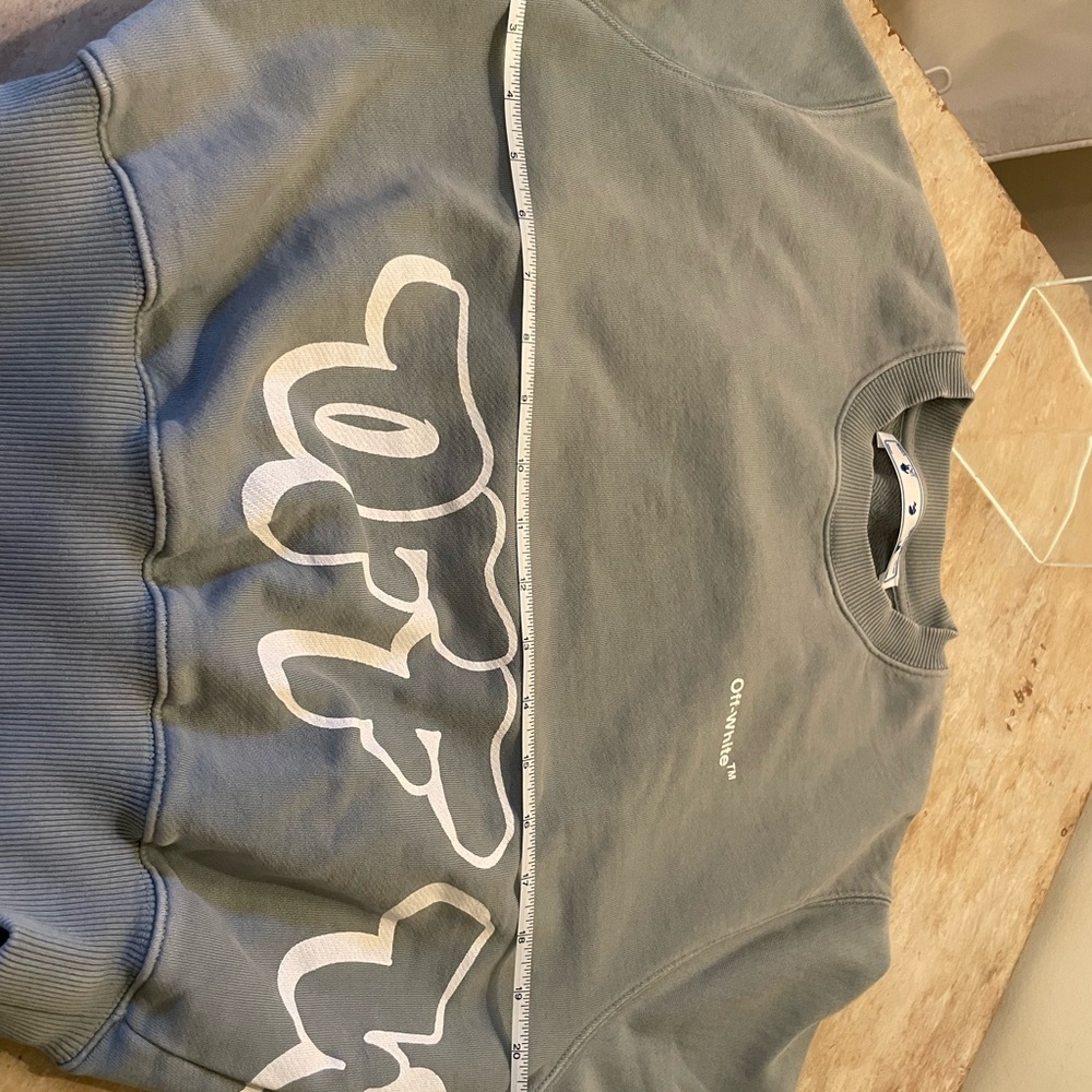 Off White Virgil Abloh main label xxs sweatshirt EUC - Picture 10 of 15
